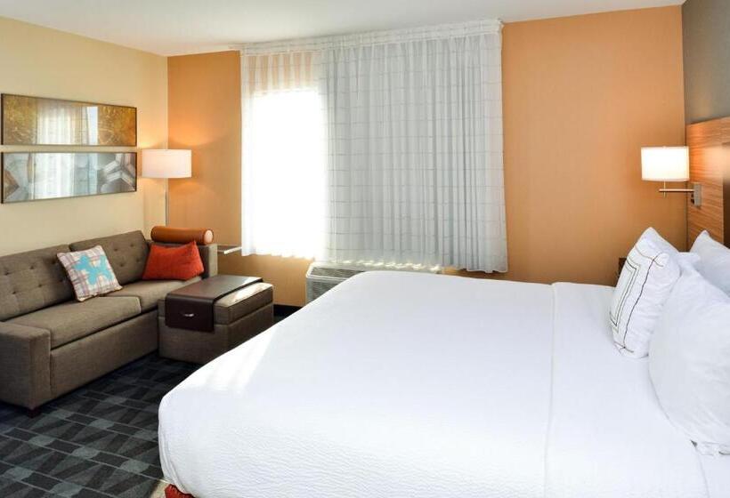 סטודיו סטנדרט, מיטה זוגית, Towneplace Suites By Marriott Detroit Belleville