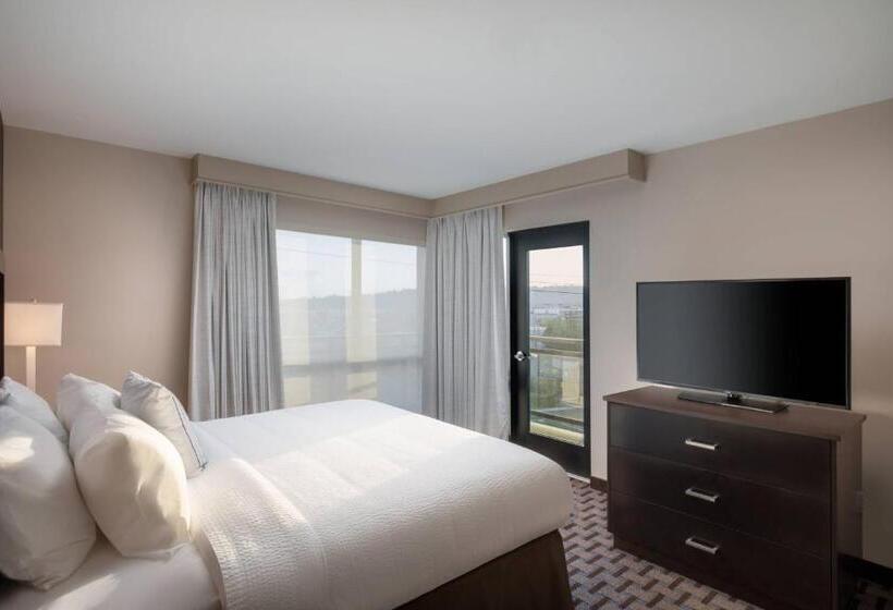 キングサイズベッドのスイートルーム, Residence Inn By Marriott Seattle South/renton