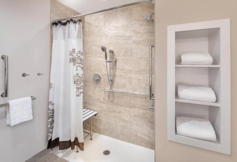 キングサイドベッドのスタンダードワンルーム, Residence Inn By Marriott Seattle South/renton