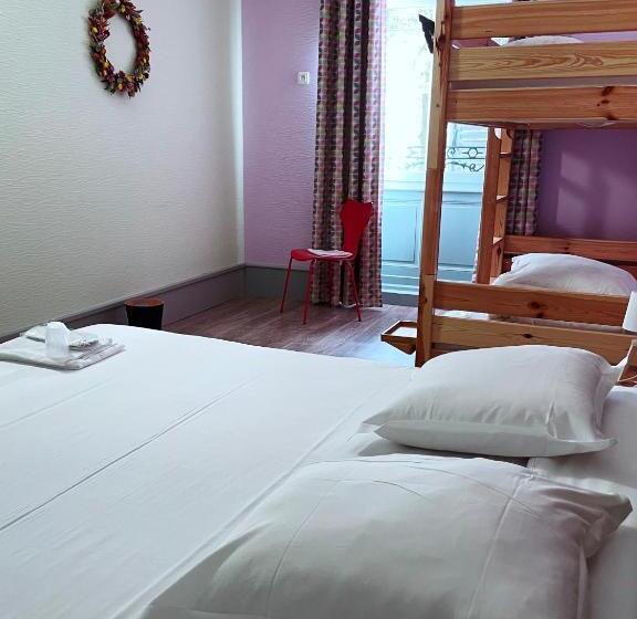 غرفة قياسية رباعية حمام مشترك, La Maison Verneuil