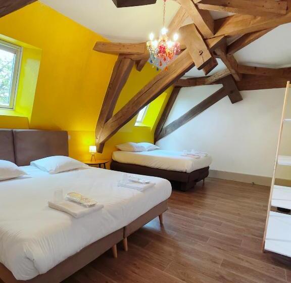 غرفة قياسية رباعية حمام مشترك, La Maison Verneuil