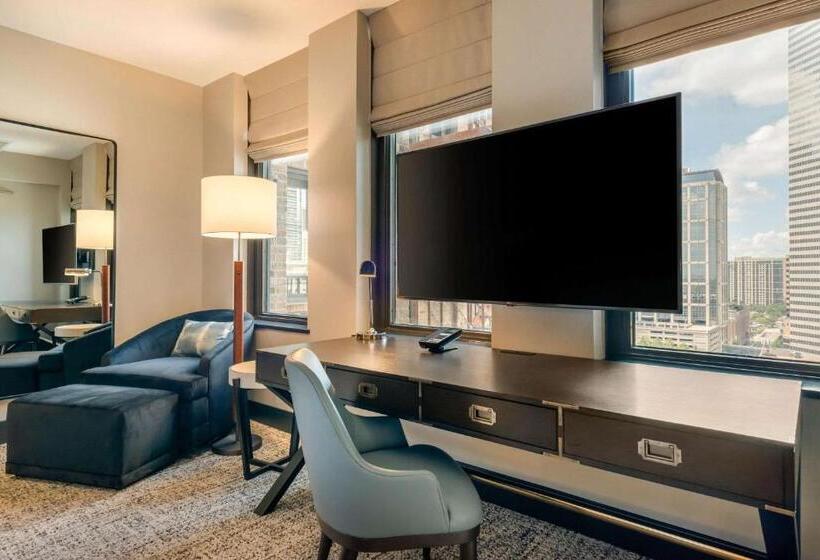 اتاق استاندارد با تخت بزرگ برای معلولان, Cambria Hotel Houston Downtown Convention Center