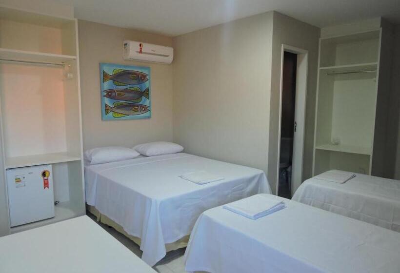 اتاق سوپریور سه تخته, Pousada Praia De Porto