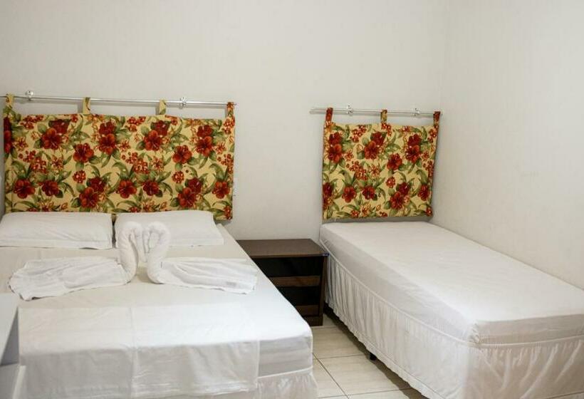 トリプルクラシックルーム, Pousada Recanto Do Lago 1