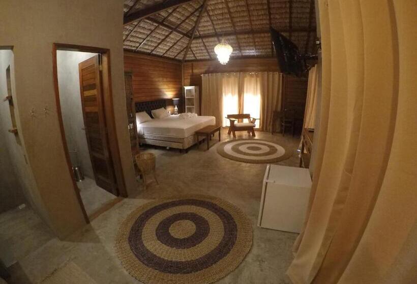 جناح ديلوكس مطل على البحر, Vila Ybytu Eco Resort