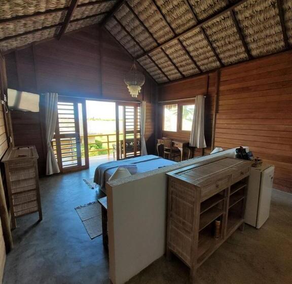 غرفة سوبيريور مطلّة علي البحر, Vila Ybytu Eco Resort