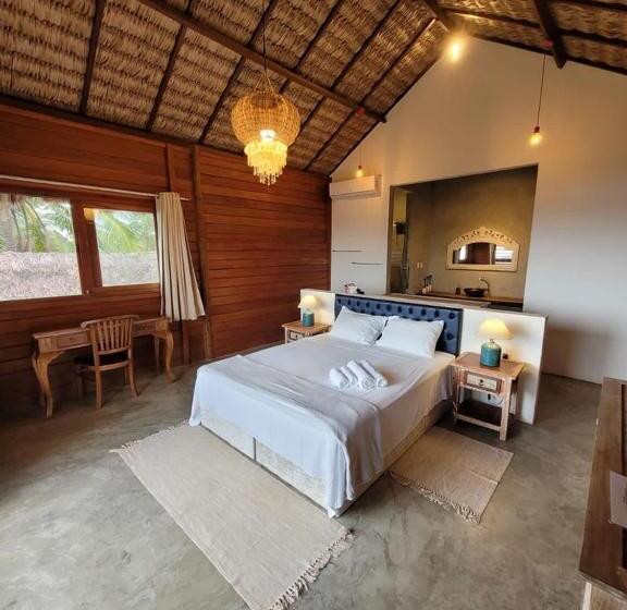 غرفة سوبيريور مطلّة علي البحر, Vila Ybytu Eco Resort