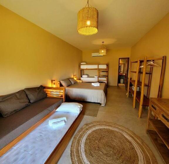 غرفة ديلوكس عائلية, Vila Ybytu Eco Resort