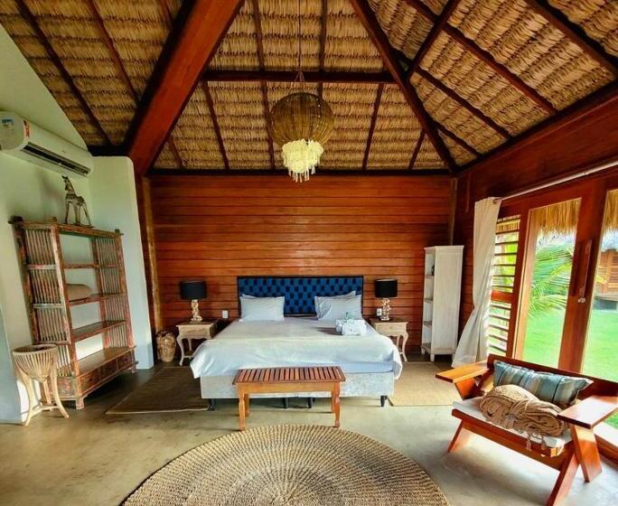 جناح ديلوكس مطل على البحر, Vila Ybytu Eco Resort