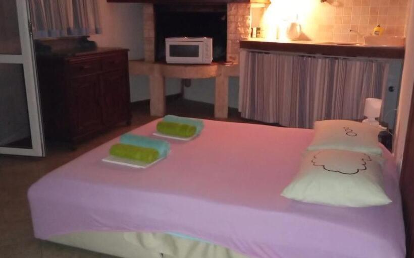 キングサイドベッドのスタンダードワンルーム, Apartments Boćin Rosso