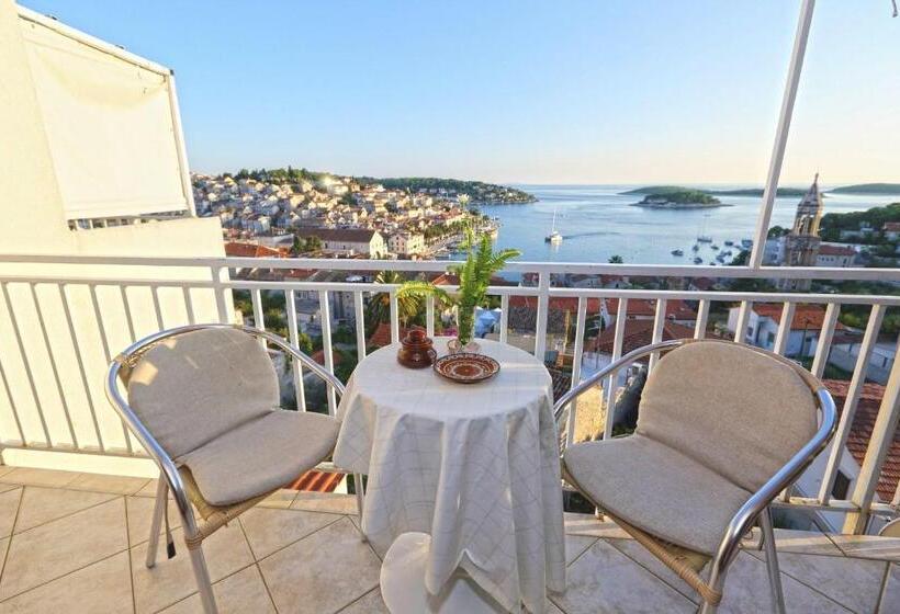 شقة غرفة واحدة مزودة بتراس, Apartments Boćin Rosso