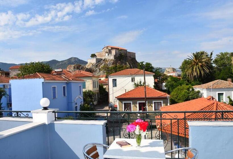 Superior studio with balcony, Blue Sky Hotel   Petra   Lesvos   Greece