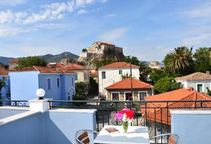 Superior studio with balcony, Blue Sky Hotel   Petra   Lesvos   Greece