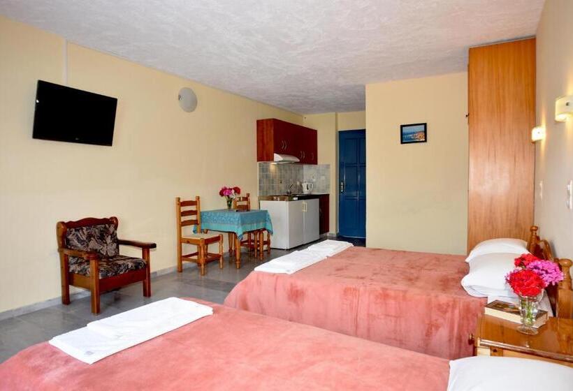 Superior studio with balcony, Blue Sky Hotel   Petra   Lesvos   Greece