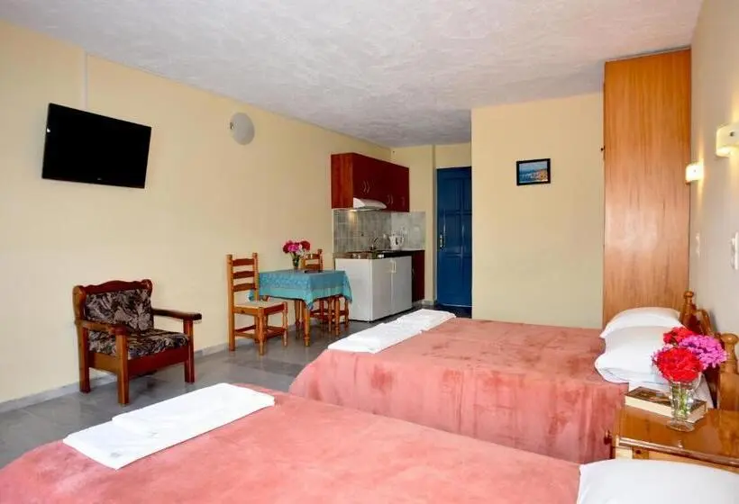 Superior studio with balcony, Blue Sky Hotel   Petra   Lesvos   Greece