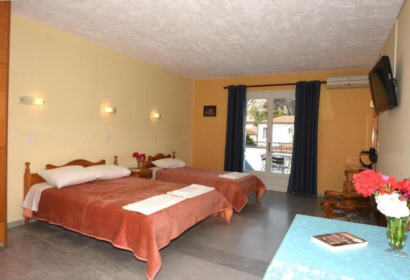 Superior studio with balcony, Blue Sky Hotel   Petra   Lesvos   Greece