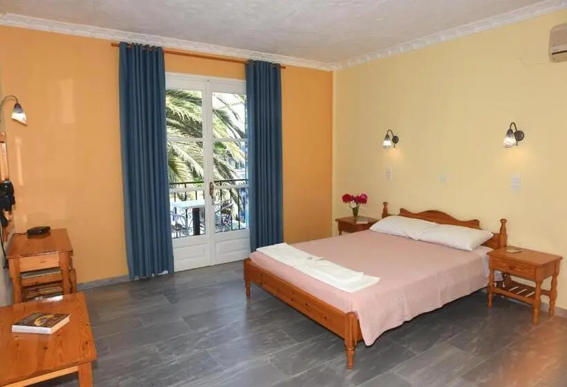 バルコニー付き１ベッドルームアパートメント, Blue Sky Hotel   Petra   Lesvos   Greece