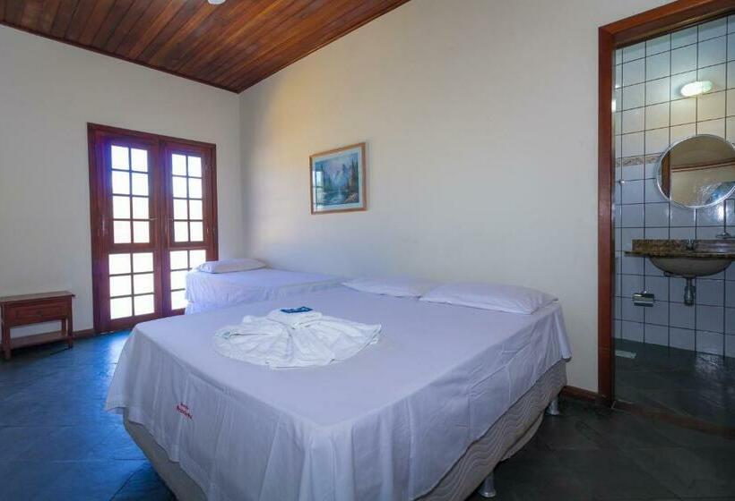 חדר סטנדרט לארבעה, Pousada Príncipe Dos Mares