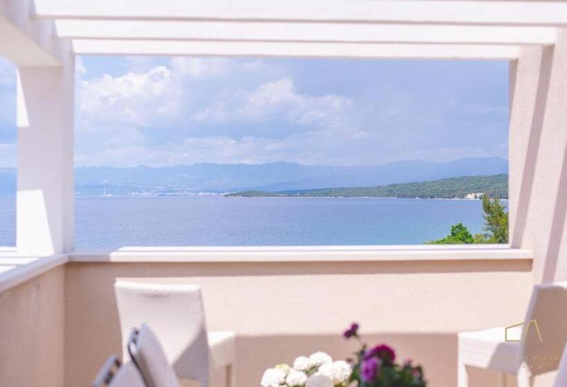 דירה בת חדר שינה 1 עם מרפסת, Luxury Apartments Villa Luce