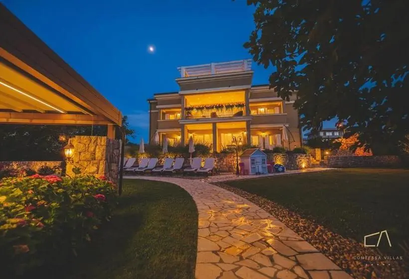 テラス付き1ベッドルームアパートメント, Luxury Apartments Villa Luce