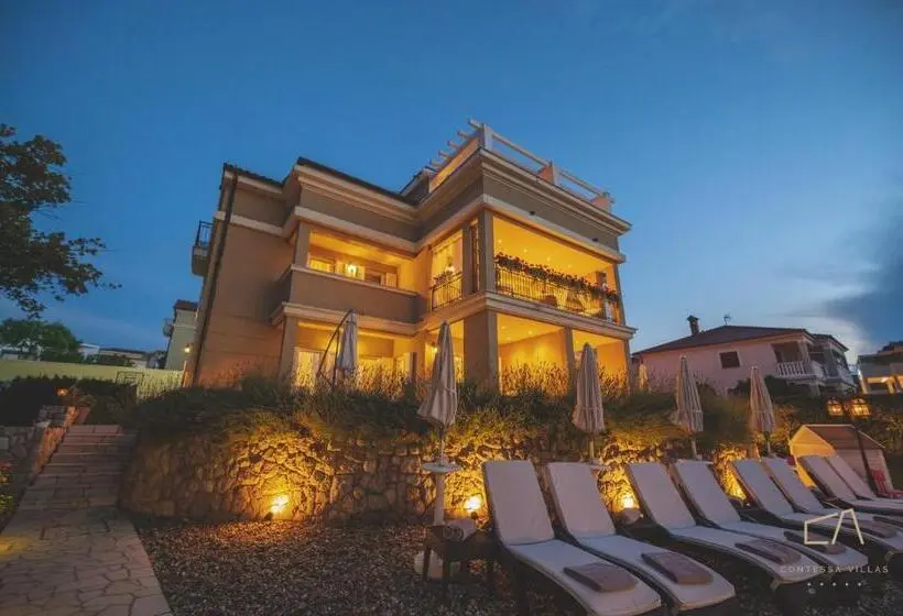 テラス付き1ベッドルームアパートメント, Luxury Apartments Villa Luce