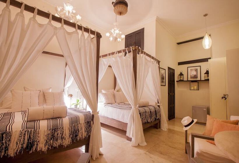 اتاق استاندارد با 2 تخت دوبل, Casa De Alba Hotel Boutique