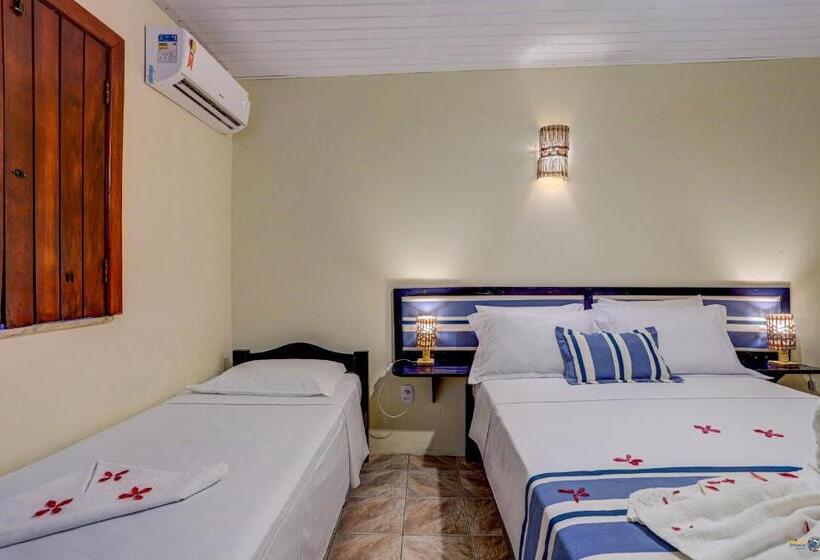 غرفة قياسية ثلاثية, Pousada Galeão Itacaré