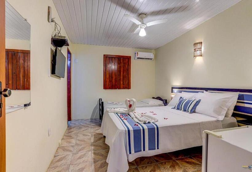 غرفة قياسية ثلاثية, Pousada Galeão Itacaré