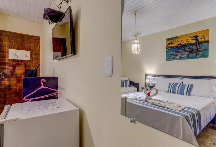غرفة قياسية ثلاثية مع حمام خارجي, Pousada Galeão Itacaré