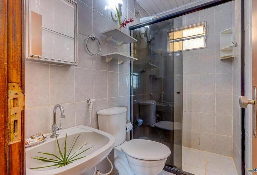 غرفة قياسية ثلاثية مع حمام خارجي, Pousada Galeão Itacaré