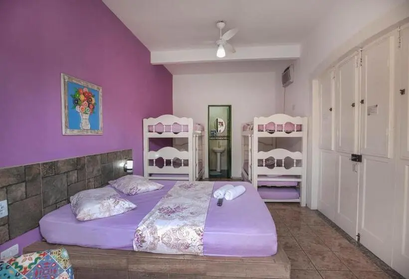 デラックスファミリールーム, Pousada Casa Do Rio Hostel 8 Min Do Centro Hístorico Passeio De Barco Com Saída Da Pousada Pago