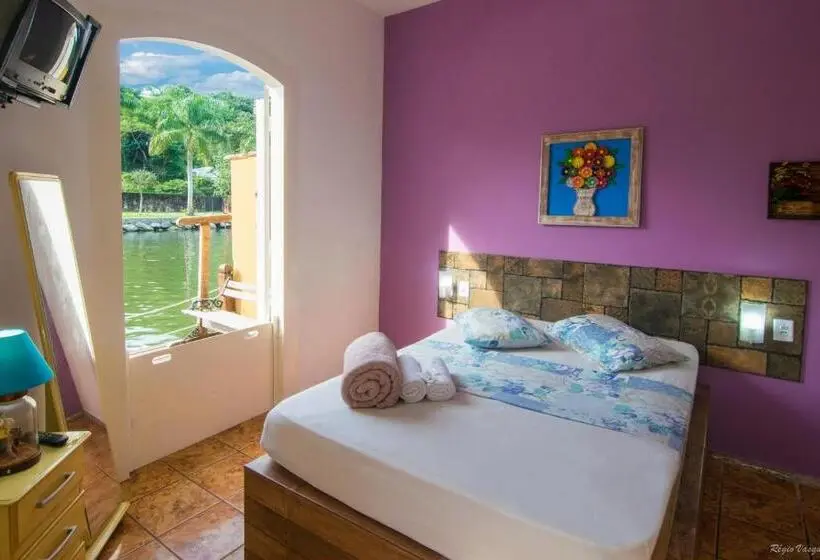 デラックスファミリールーム, Pousada Casa Do Rio Hostel 8 Min Do Centro Hístorico Passeio De Barco Com Saída Da Pousada Pago