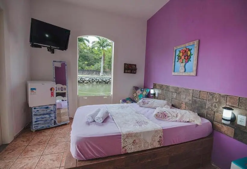 デラックスファミリールーム, Pousada Casa Do Rio Hostel 8 Min Do Centro Hístorico Passeio De Barco Com Saída Da Pousada Pago