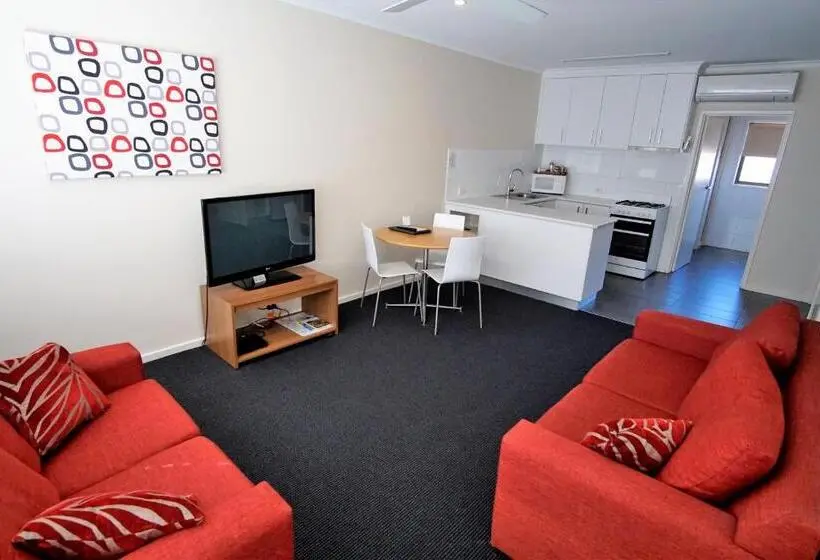 １ベッドルームのデラックスアパートメント, Parkview Motor Inn And Apartments