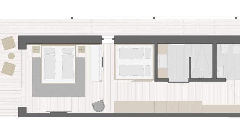 带阳台套房, Autentis