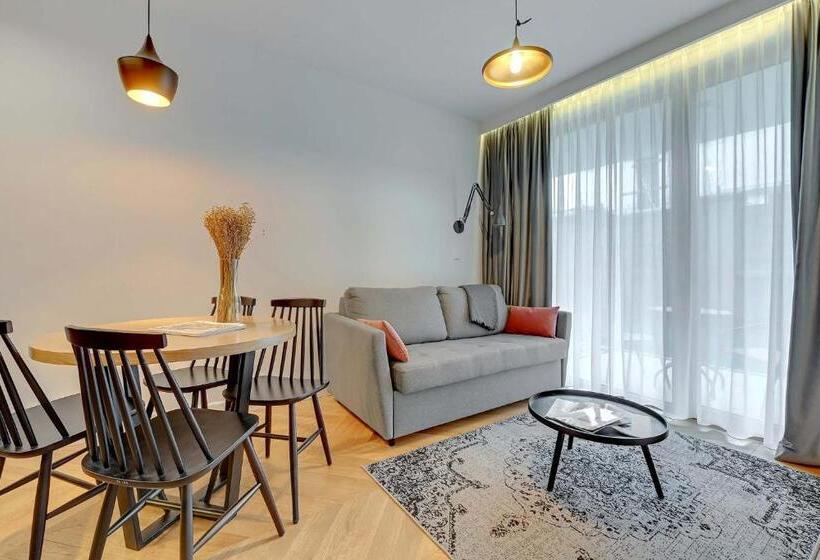 1ベッドルームのコンフォーとアパートメント, Equus Sopot Apartments