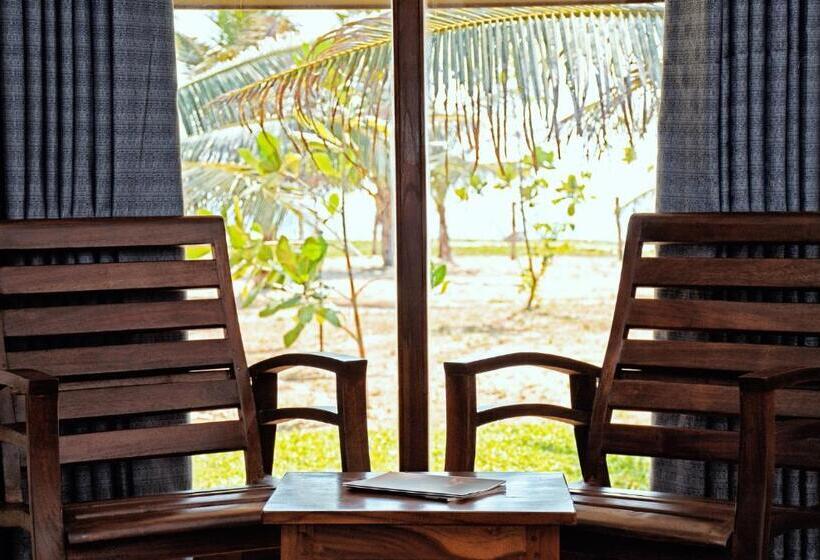 חדר דלוקס נוף לים, Melheim Beach Kalpitiya