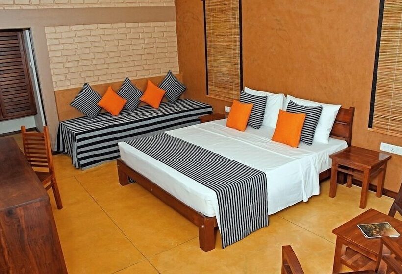 חדר דלוקס נוף לים, Melheim Beach Kalpitiya