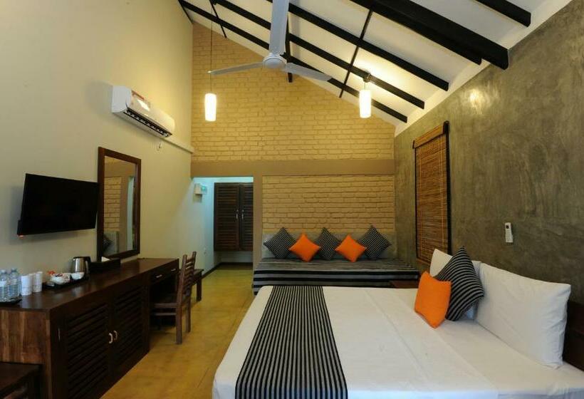 חדר דלוקס נוף לים, Melheim Beach Kalpitiya