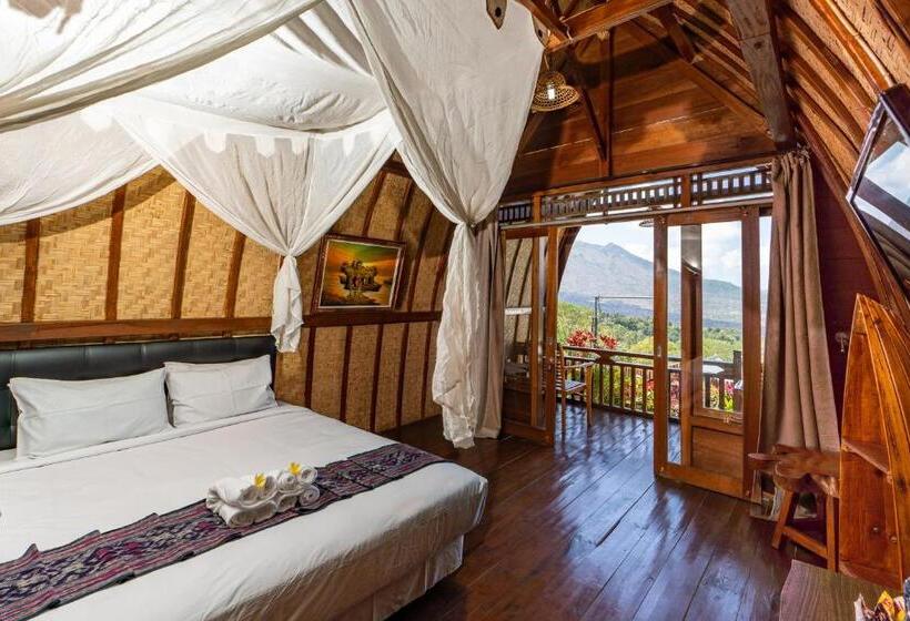 스탠다드 룸 산 전망, Tiing Bali Guest House Kintamani