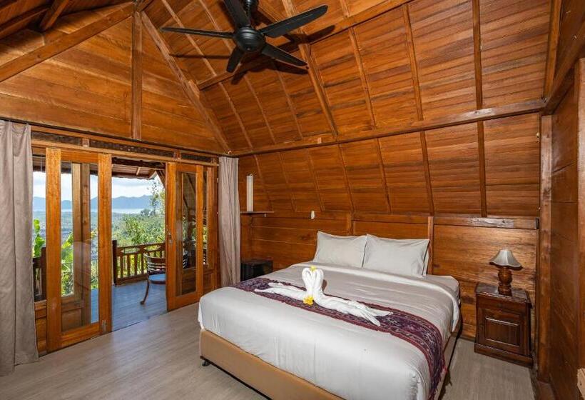 스탠다드 룸 킹사이즈 침대, Tiing Bali Guest House Kintamani