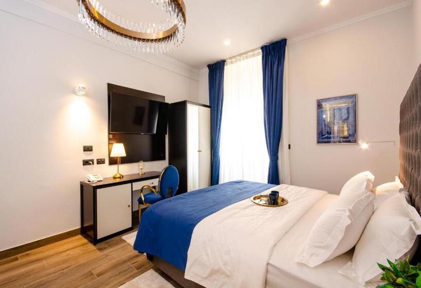 キングサイズベッドのデラックスルーム, Villa Brandestini