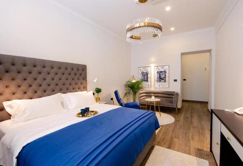 キングサイズベッドのデラックスルーム, Villa Brandestini