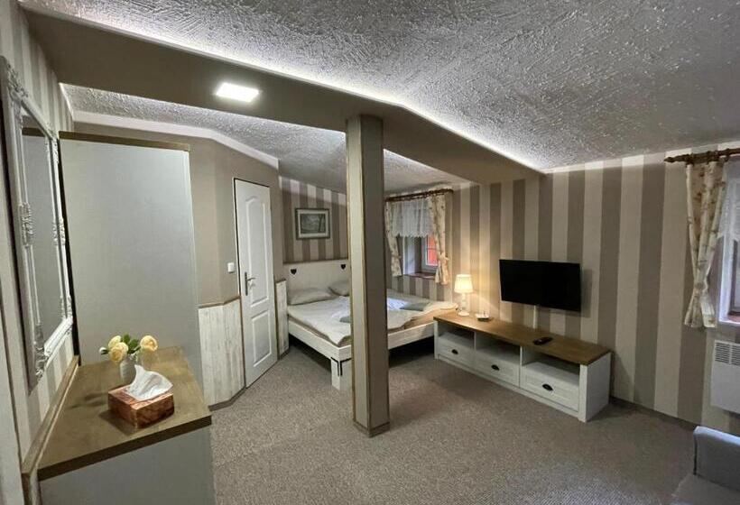 اتاق استاندارد سه نفره, Penzion Zákoutí