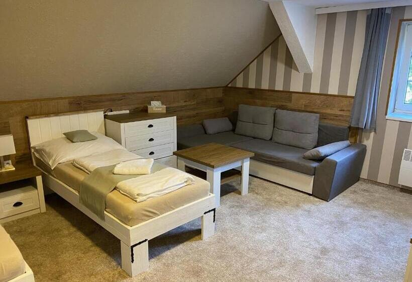 اتاق استاندارد سه نفره, Penzion Zákoutí