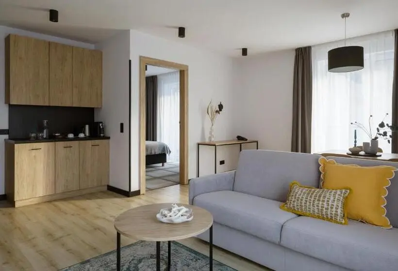 １ベッドルームのデラックスアパートメント, Saltic Resort & Spa Grzybowo