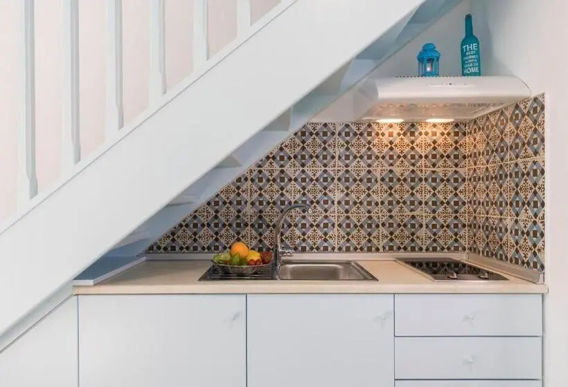 １ベッドルームドゥプレックスアパートメント, Casita Del Sol Suites