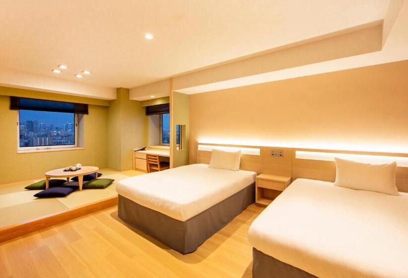 غرفة قياسية بالطابق العلوى, Karaksa Hotel Grande Shin Osaka Tower