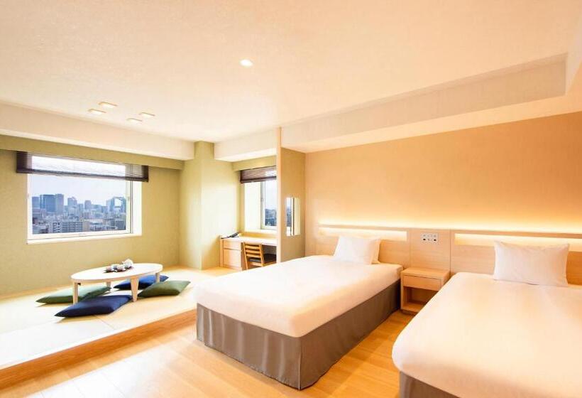 غرفة قياسية بالطابق العلوى, Karaksa Hotel Grande Shin Osaka Tower