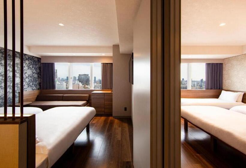 غرفة قياسية بالطابق العلوى, Karaksa Hotel Grande Shin Osaka Tower